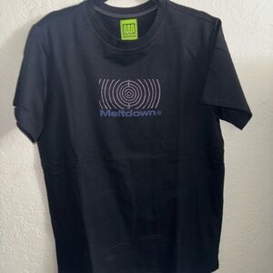 Meltdown Black T-Shirt for Men